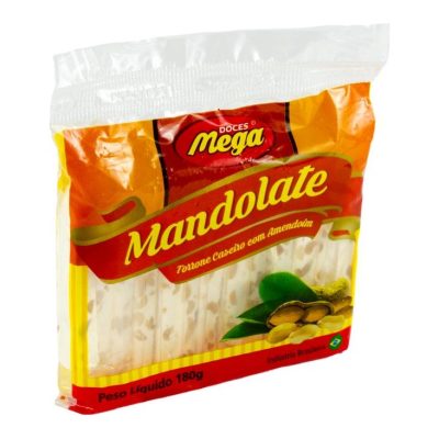 Torrone Mandolate Caseiro com Amendoim - 180g